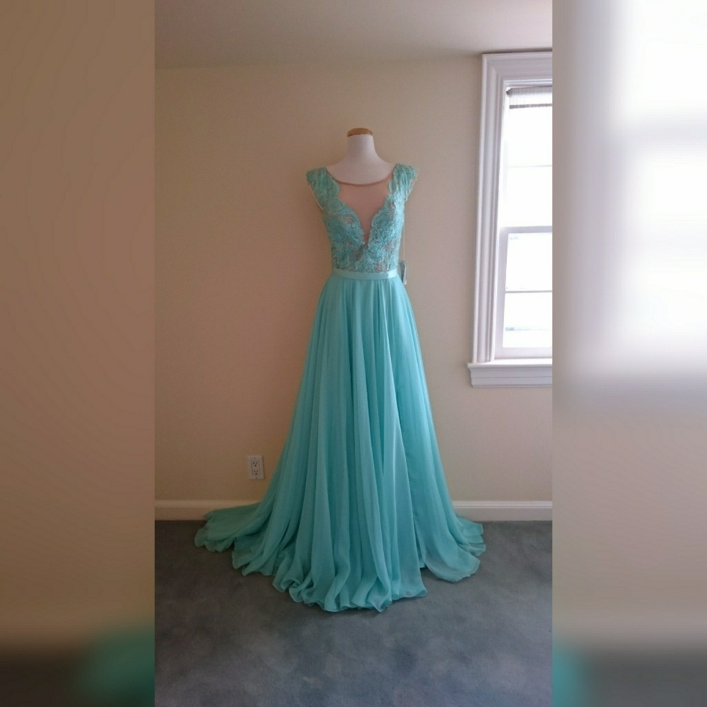 Prom dress "Minty"